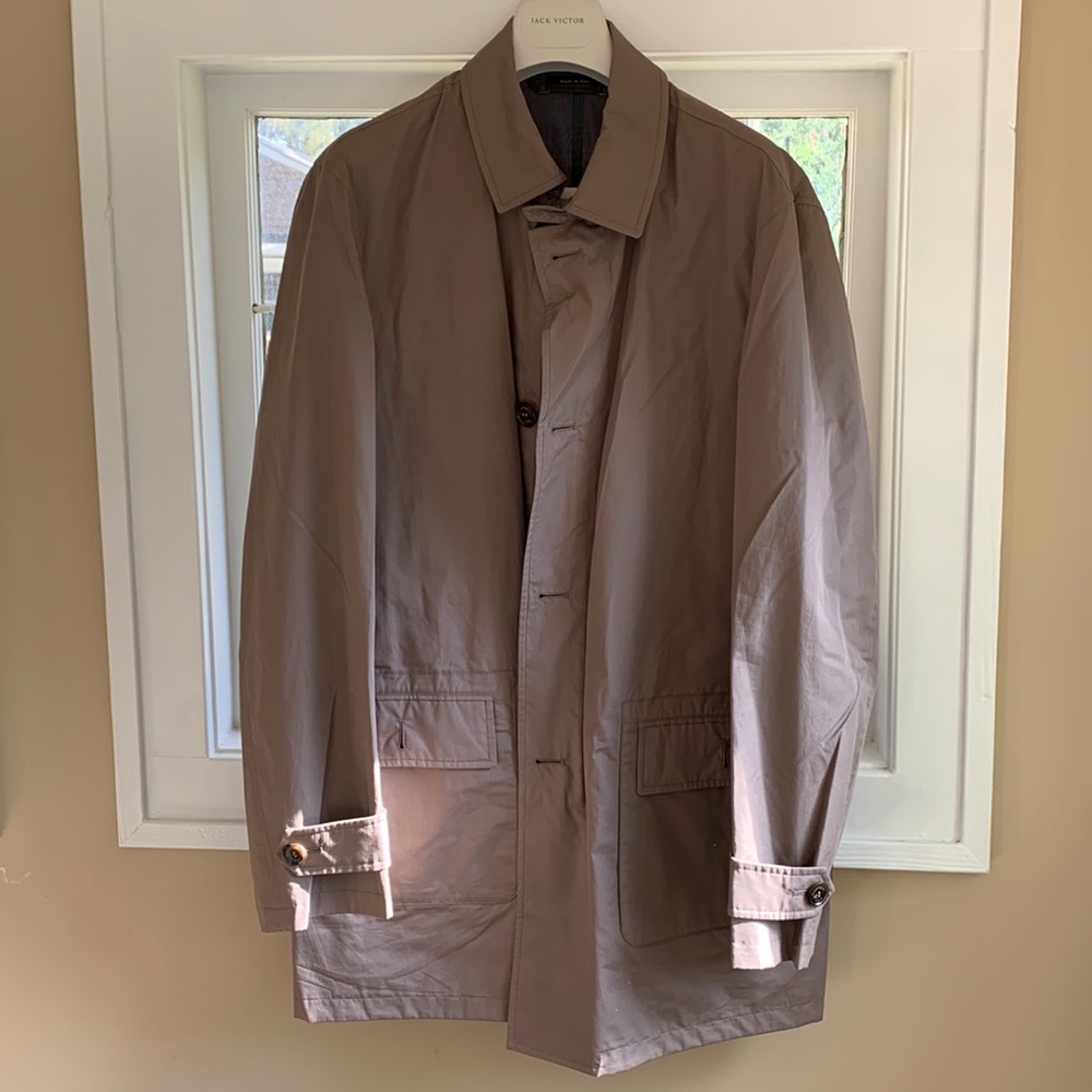 Ermenegildo Zegna Lightweight Tan Rain jacket